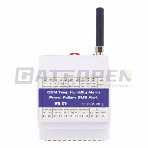 WH-170 GSM Temperature Humidity Alarm 2G/3G/4G Power Status Monitoring Relay for Remote Monitoring Site Temp Power Failure SMS Alarm