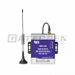 WH-150 GSM 2G 3G Cellular RTU SMS Alarm Controller Industrial IOT Monitoring System