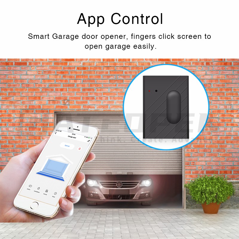 WiFi Gate Opener Controller Relay WiFi Switch Remote Control Garage Door Opener Receiver WiFi Smart Receiver